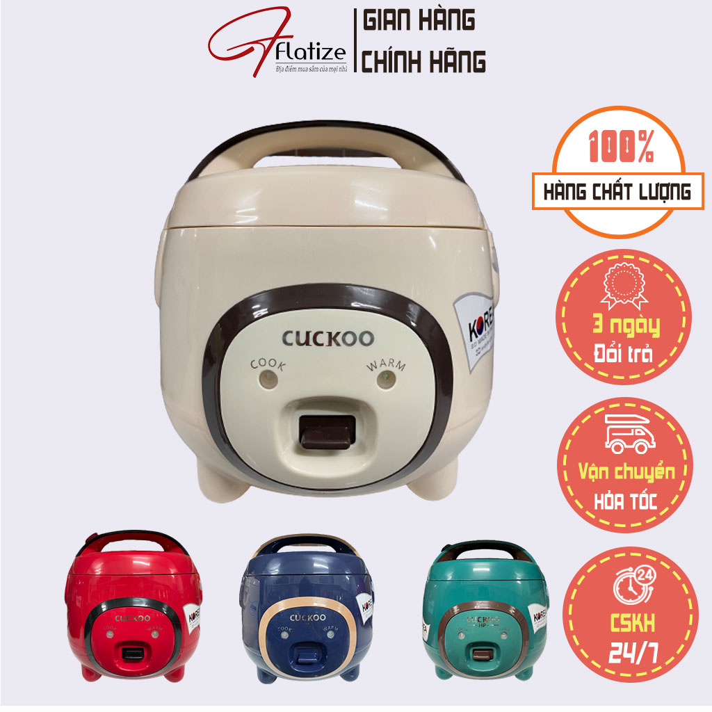 Nồi cơm điện cuckoo, nồi cơm dung tích 1,2L - FLATIZE