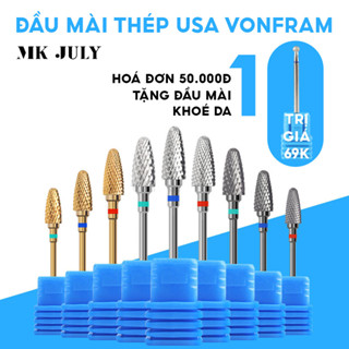 Đầu Mài Nail -Mài Khoé -Mài Mịn- Phá bột -Phá Gel chất liệu Titan bền rẻ -USA
