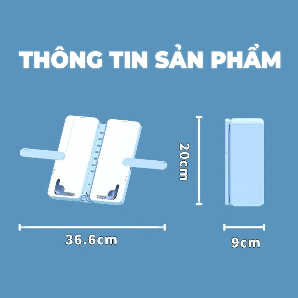 Hộp Bút Kèm Giá Sách 3in1, Hộp Bút Đa Năng Đựng Đồ Dùng Học Tập Cho Bé Tặng Sticker Dễ Thương