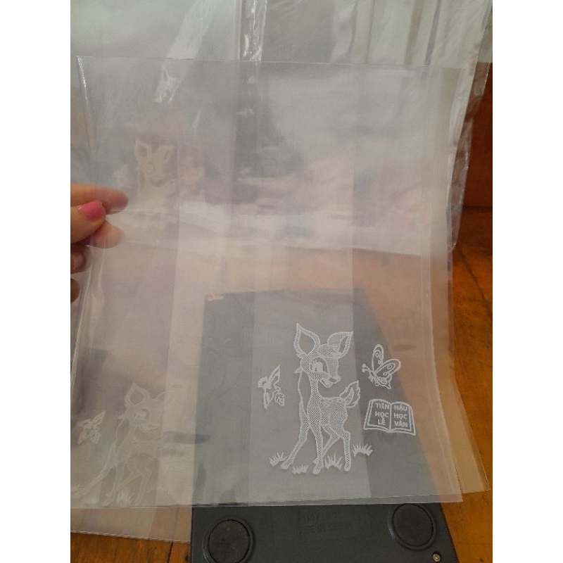 10 Cái Bìa Bao Sách Giáo Khoa Tập Vở Học Sinh Bìa Bao Kiếng