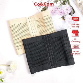 Gen đai nịt bụng định hình CoAndCom eo thon giảm mỡ bụng săn chắc chống cuộn có nấc cài