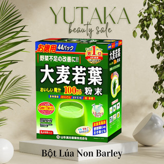 🏆Chính Hãng🏆 Bột trà lúa non Barley Nhật Bản hộp 44 gói chuẩn nội địa