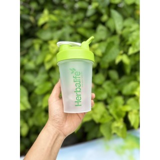 Bình lắc Shake, Herrrbalife, 400ml, logo mới 2023, có quai cầm, kèm lò xo