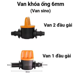 Van 6mm, van sino, van nối ống 4/6mm, van nối ống 5/7mm