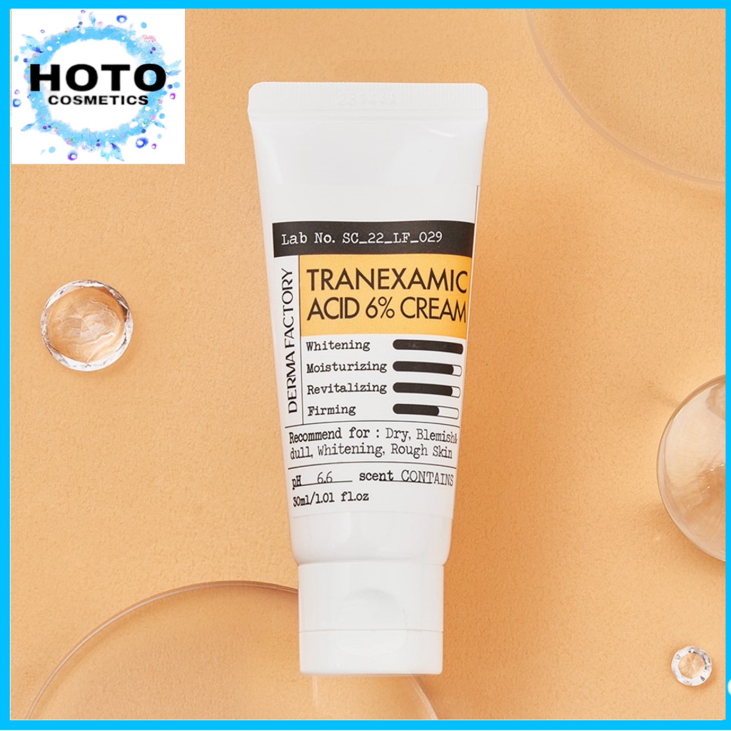 Kem dưỡng Derma Factory Tranexamic Acid 6% Cream 30ML