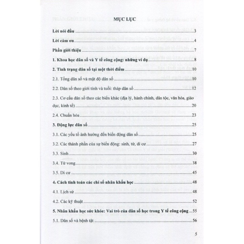 Sách - Khoa Học Dân Số Và Y Tế Công Cộng
