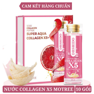 10 gói Nước Collagen Yến Sào Nhật Bản- SUPER AQUA COLLAGEN X5