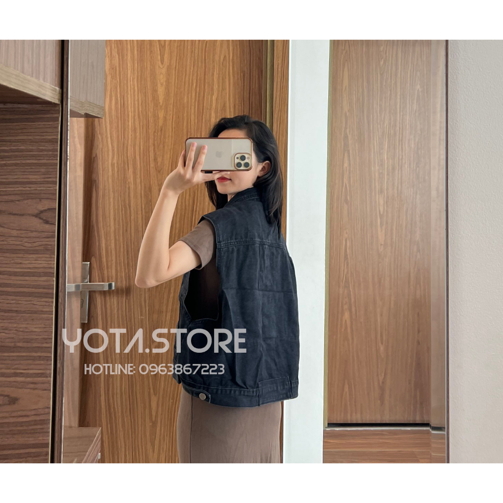 Áo khoác jeans gile - G001