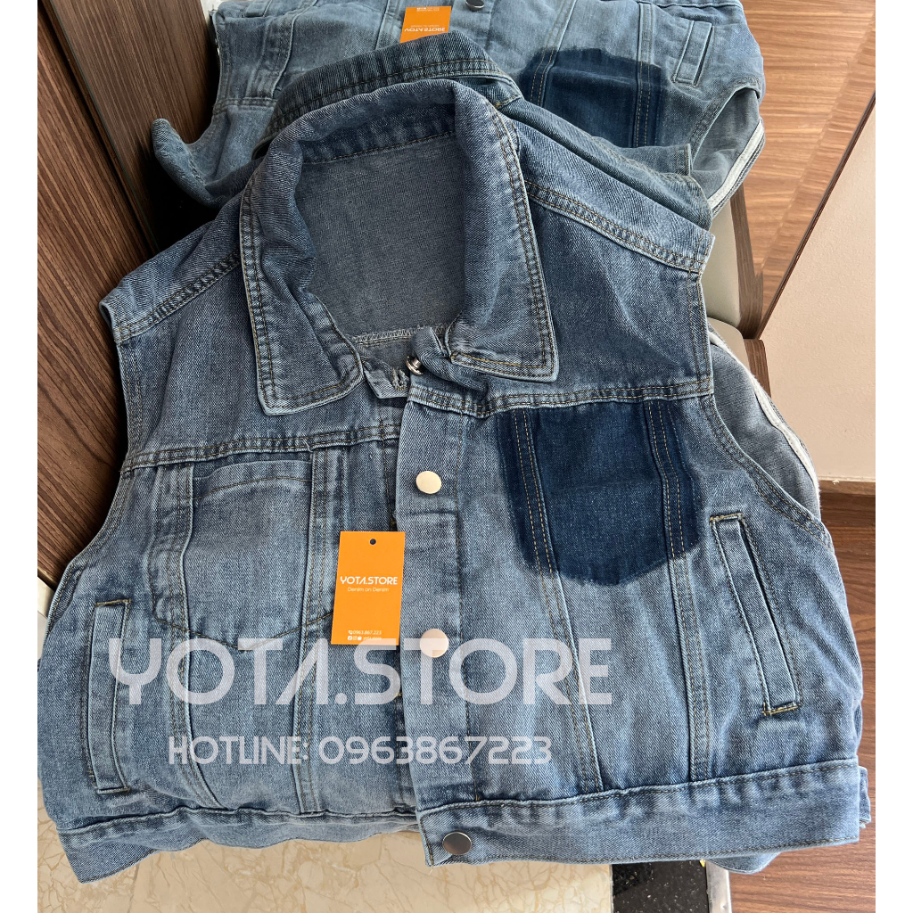 Áo khoác jeans gile - G001