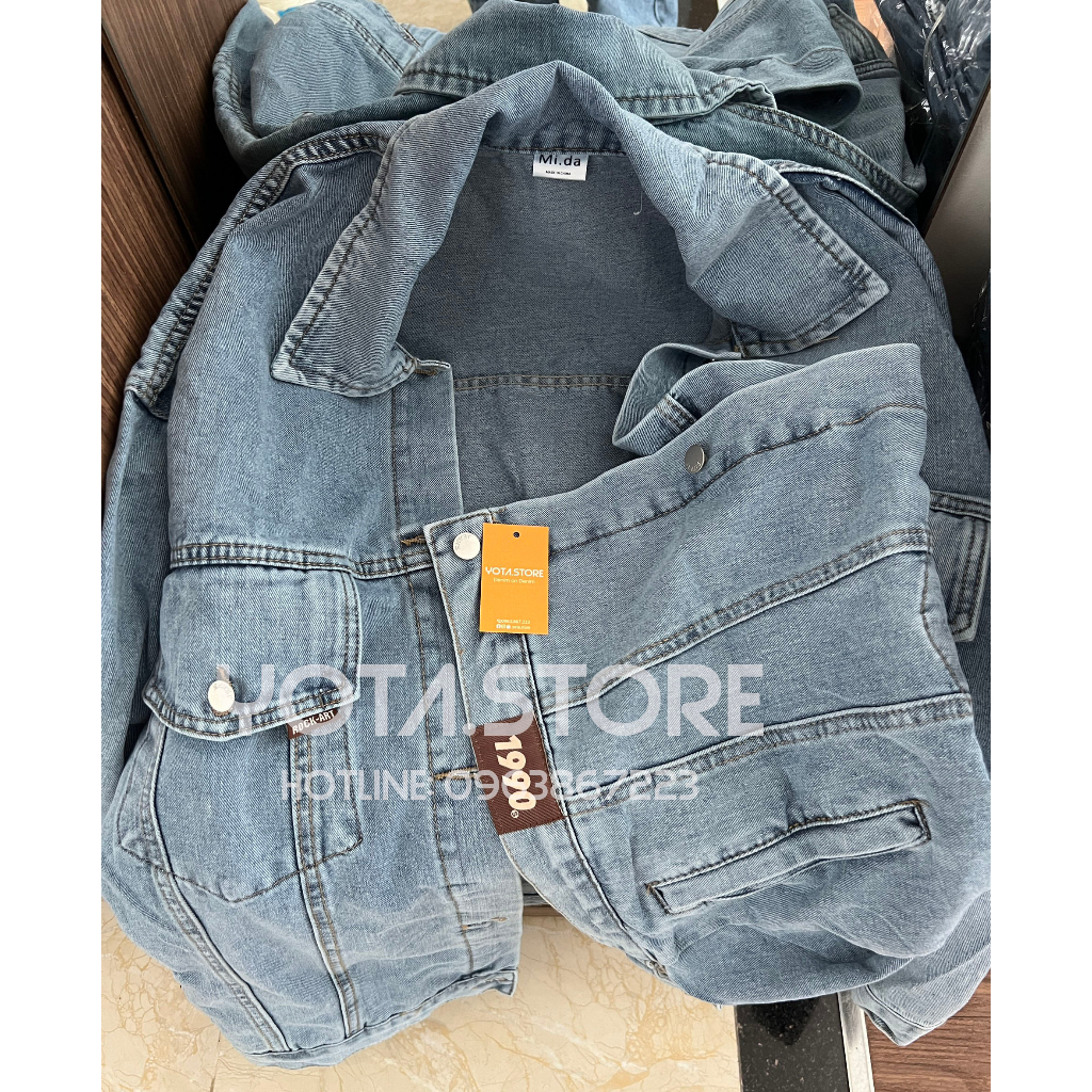Áo khoác jeans oversize - G016