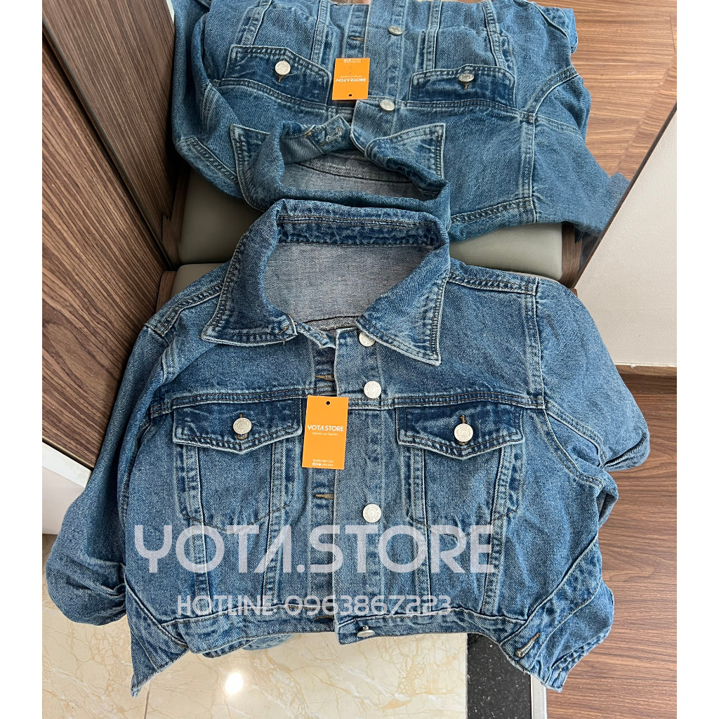 Áo khoác jeans croptop - G020