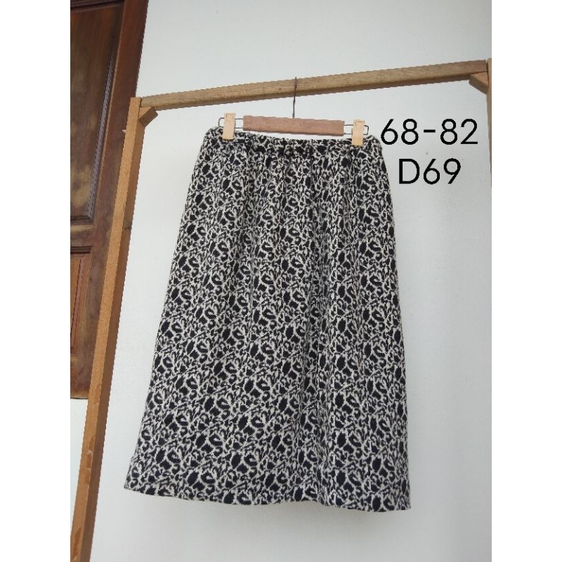 Chân váy len 2hand vintage Hàn, Nhật