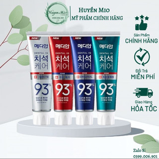 Kem đánh răng median 93 dental iq toothpaste 93% - 120gr - huyenmio