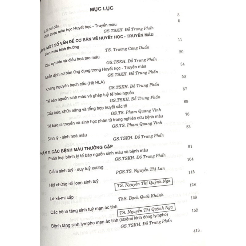 Sách-Bài giảng huyết học truyền máu