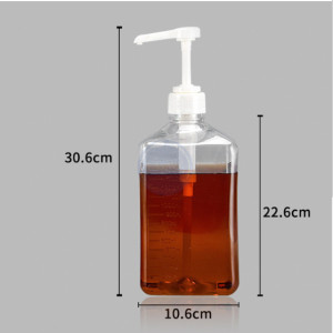 Bình nhựa đựng đường, sirup 1600ml