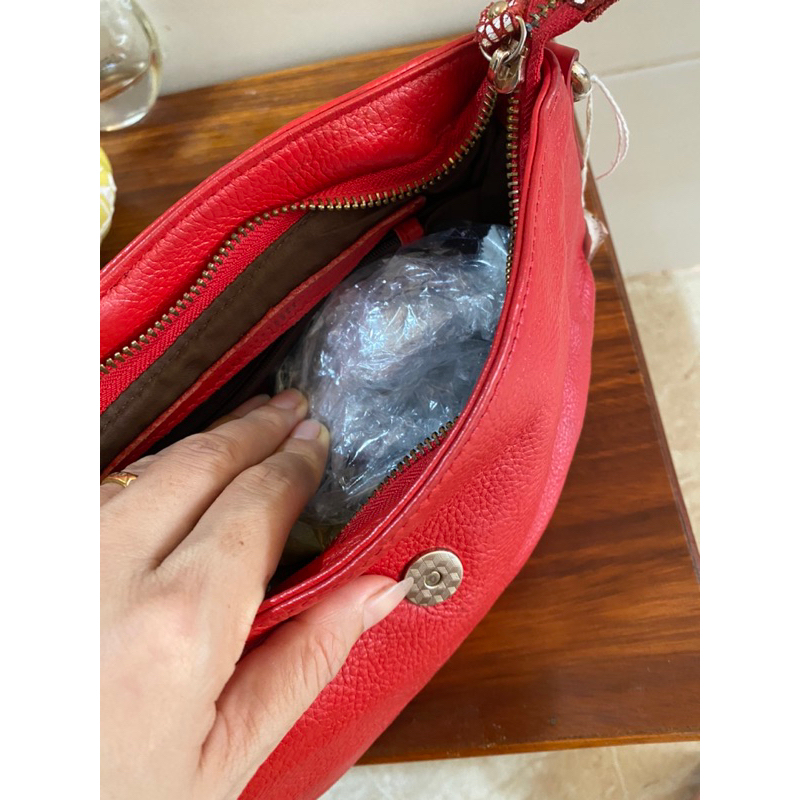 Túi si Mỹ da thật