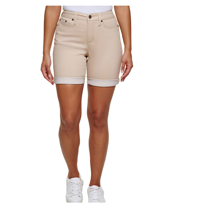 Short nữ kaki thun DKNY