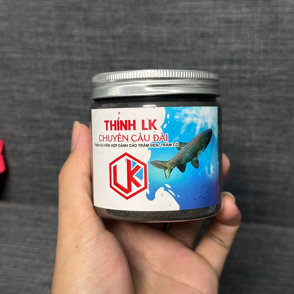 MỒI CÂU HẠT XẢ CHUYÊN TRẮM ĐEN LK - TL 1350G