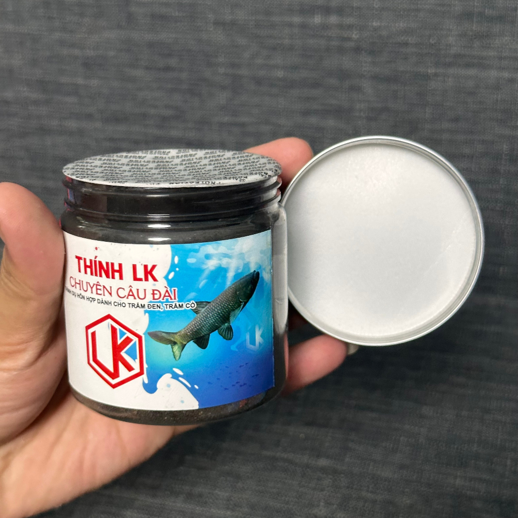 MỒI CÂU HẠT XẢ CHUYÊN TRẮM ĐEN LK - TL 1350G