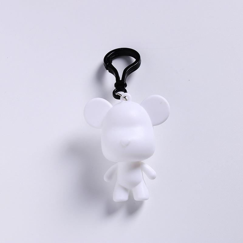 Móc khóa Bearbrick tô màu sáng tạo