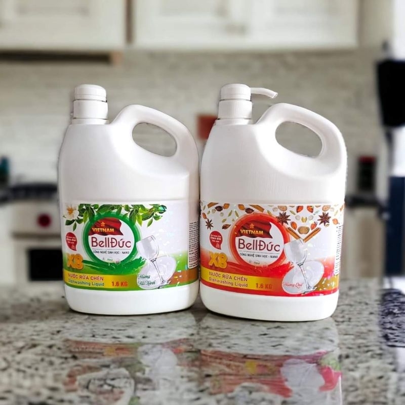 Nước Rửa Chén Bát Sinh Học Bell Đức can 1,6l