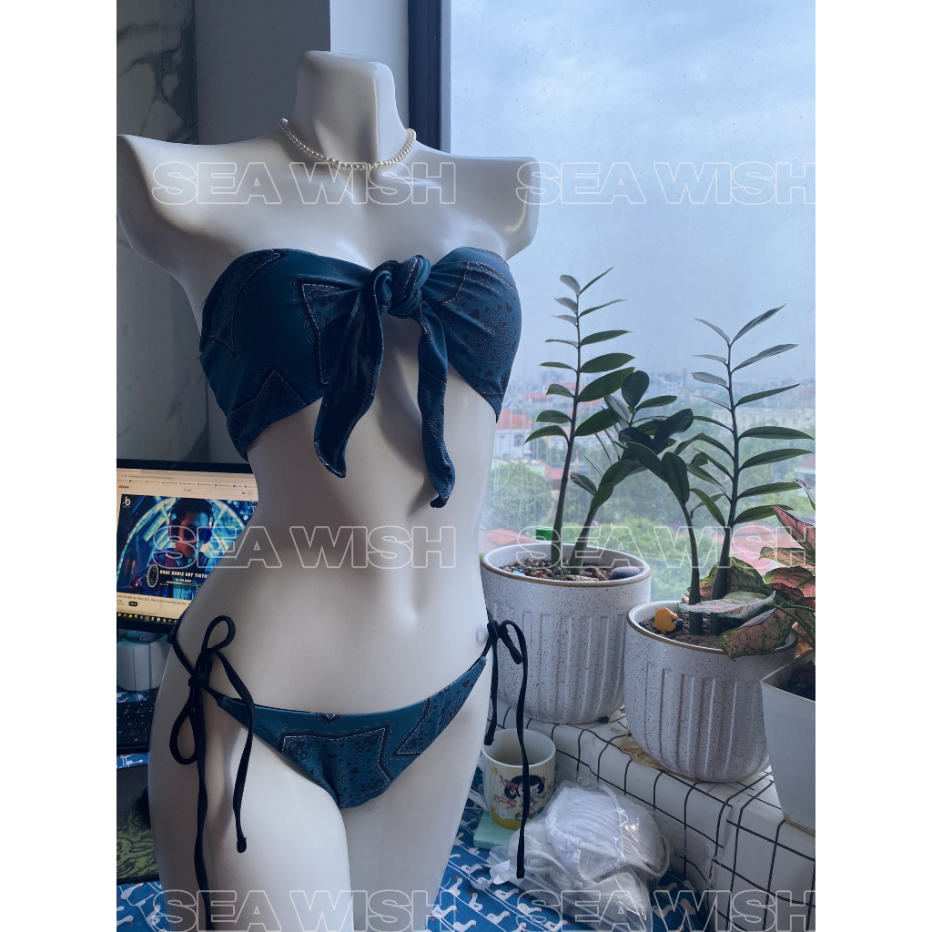 Bikini nâng ngực quyến rũ, áo quây sexy
