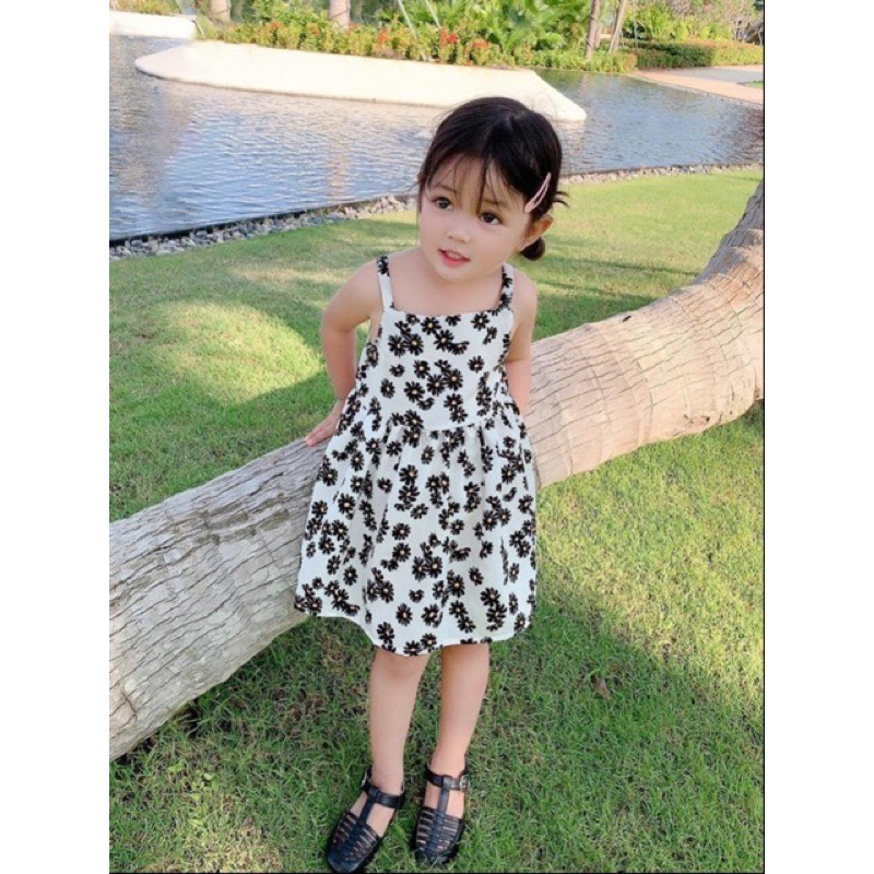 Vays 2 dây hoa cúc cho bé gái