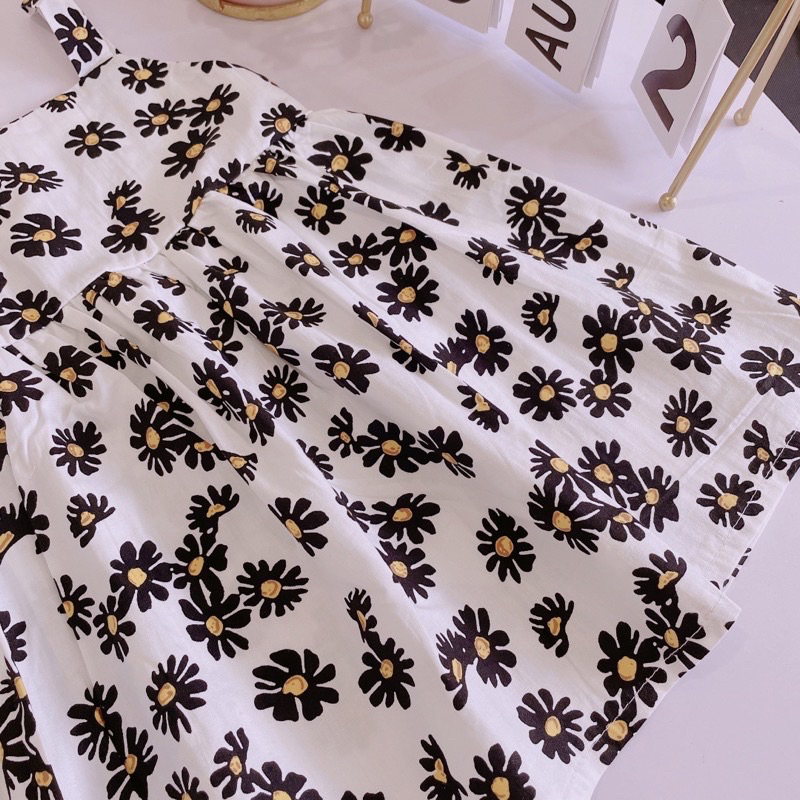 Vays 2 dây hoa cúc cho bé gái