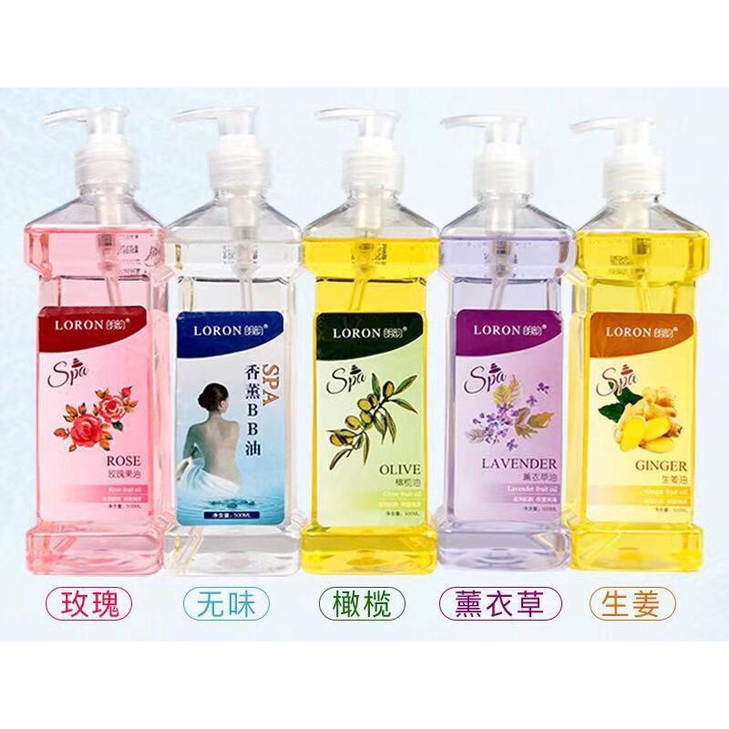 Tinh dầu massage Body - Siêu trơn tay - Chai 500ml