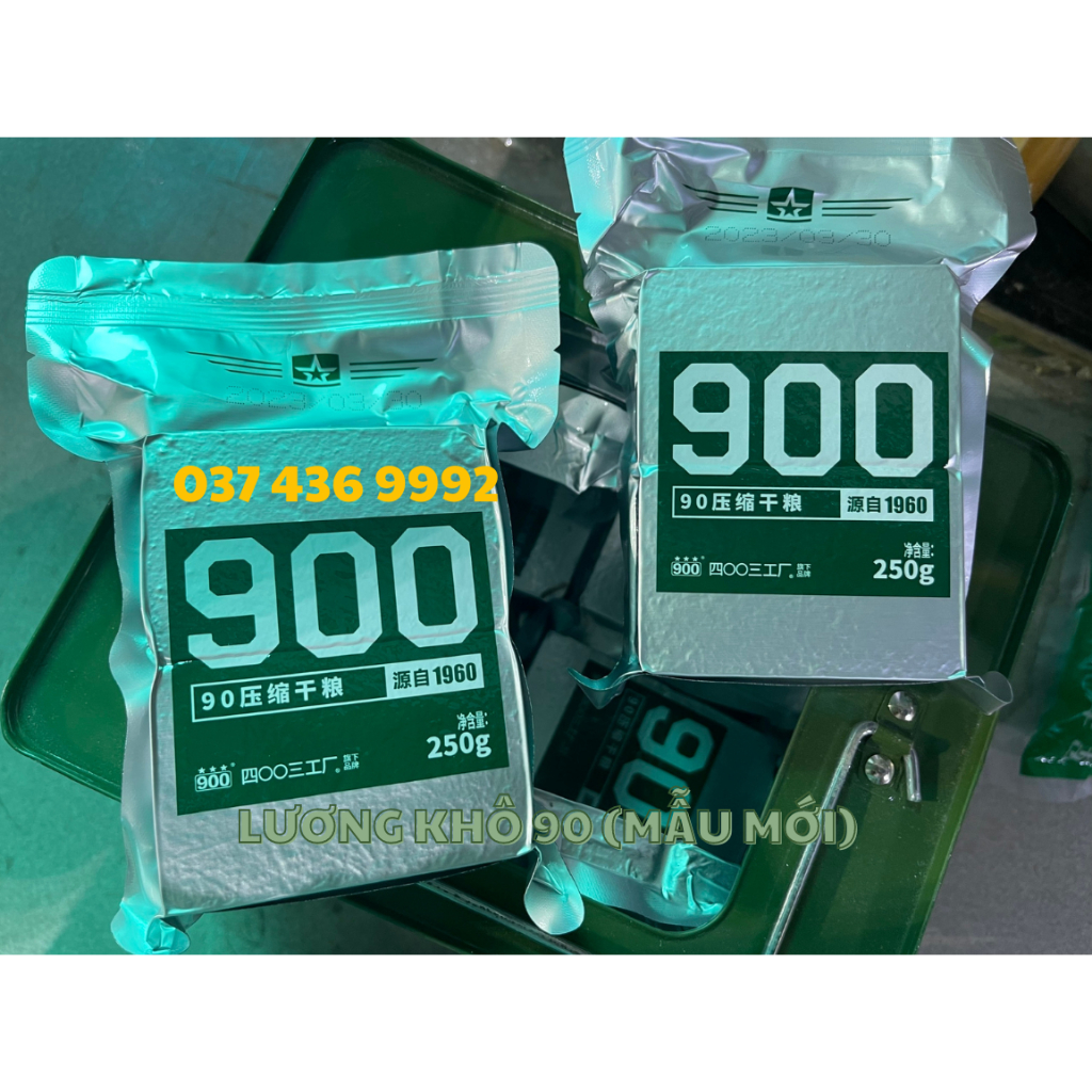 Bán lẻ: 1 phong 4 bánh lương khô 90 vị ngọt bùi thương hiệu Tần Hoàng Đảo