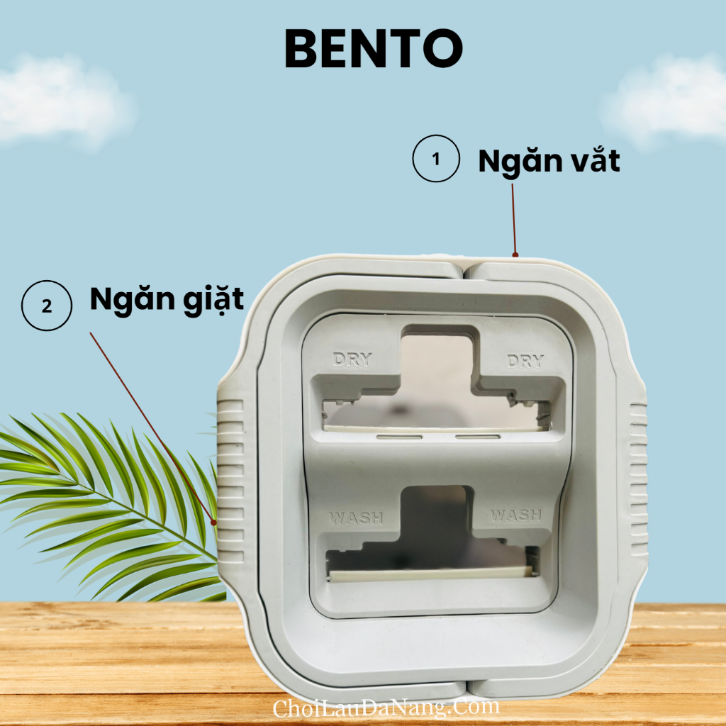 Bộ lau nhà tự vắt Bento Thailand -bảo hành 6 tháng