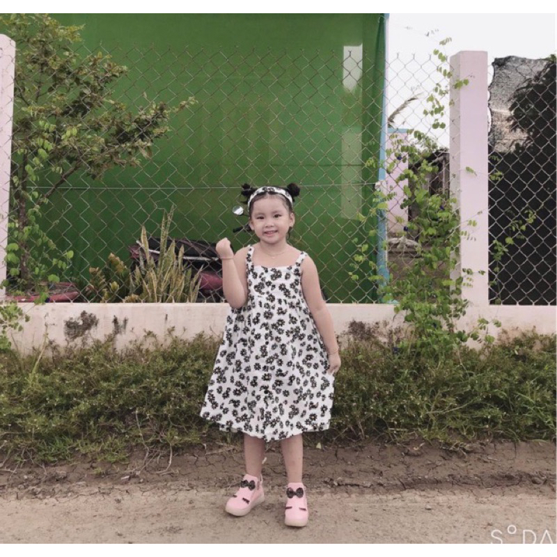 Vays 2 dây hoa cúc cho bé gái