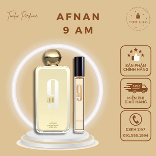 (MẪU THỬ) Nước Hoa Nữ Afnan 9AM EDP TomLux 10ml