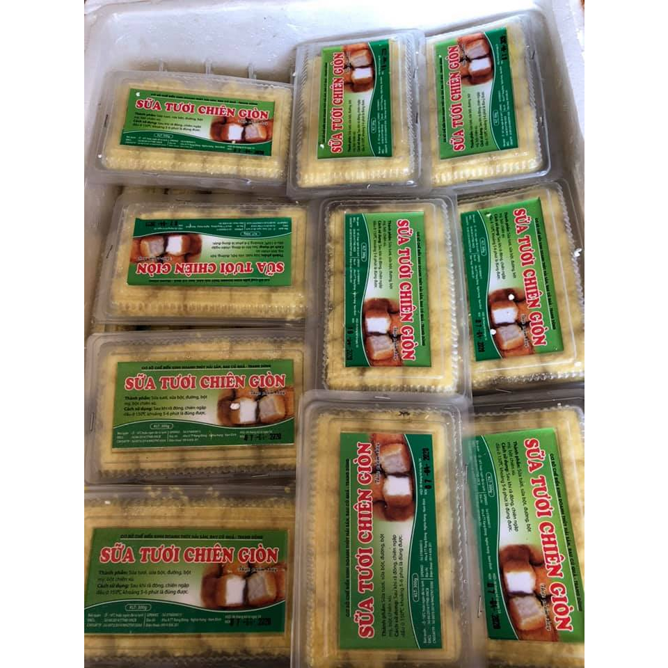 Bánh sữa viên chiên giòn 15 viên/hộp