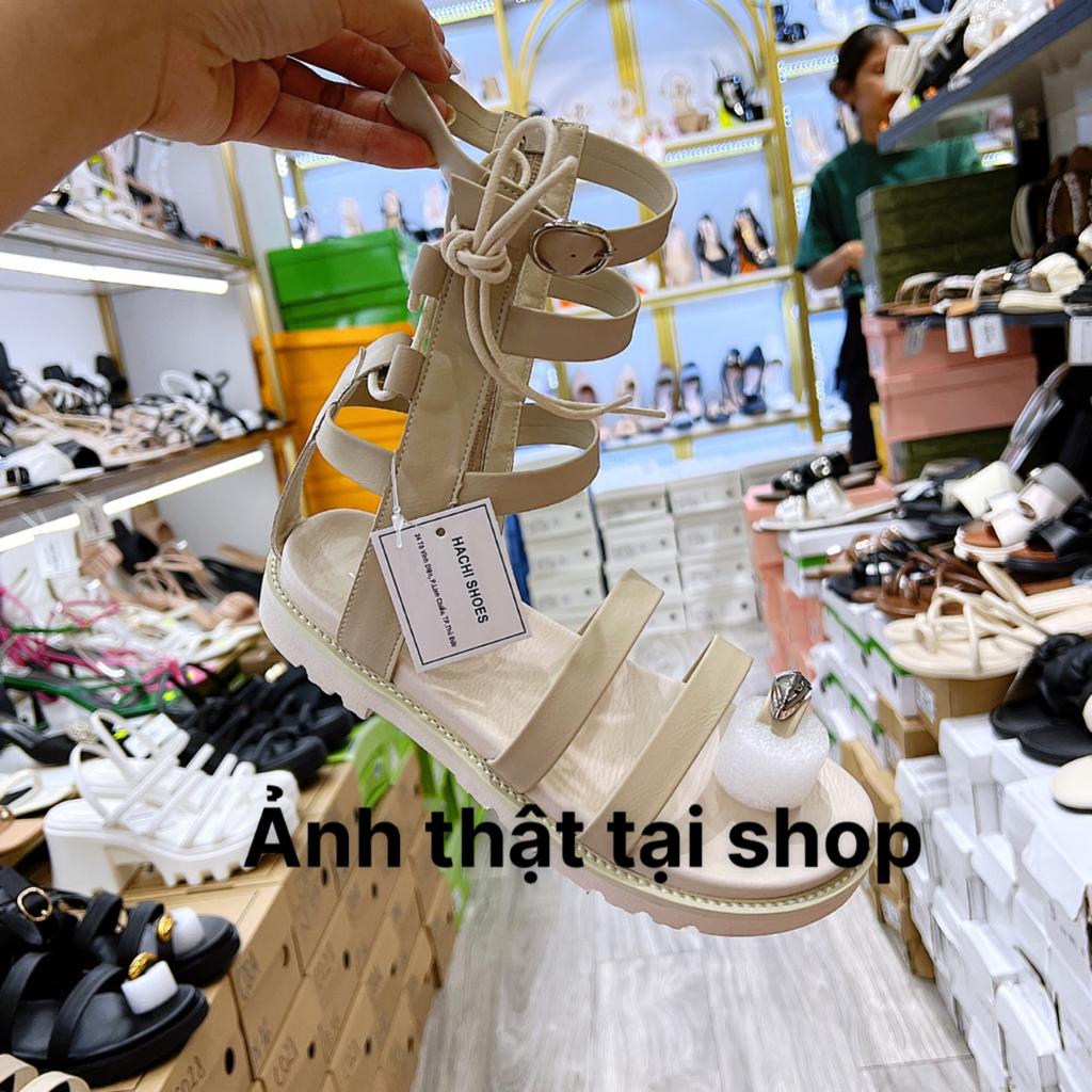 Bốt /boots cao cổ chiến binh khóa kéo sau gót vuông cao 5p fulbox 793-1 HACHI SHOES