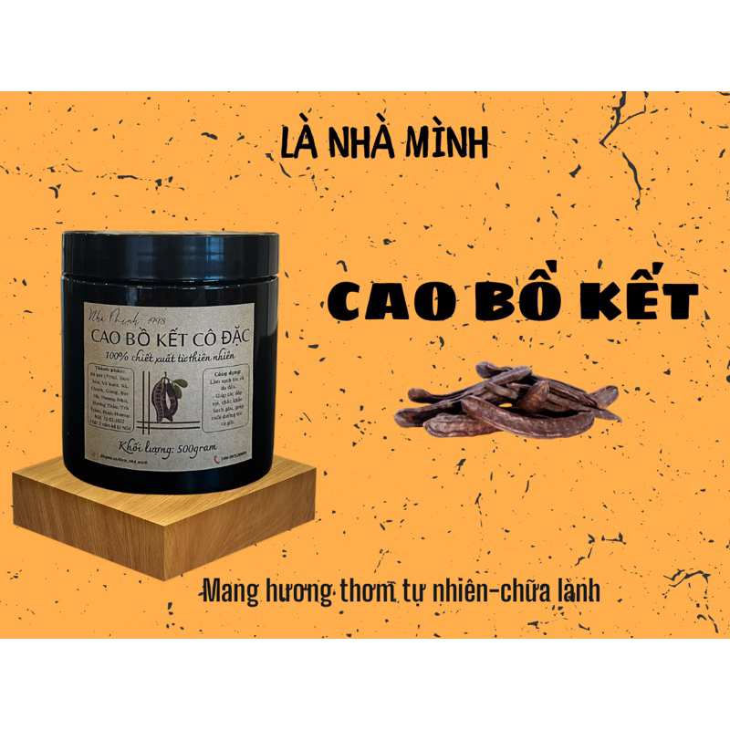 Cao Bồ Kết Cô Đặc, Nuôi Dưỡng Tóc, Giúp Tóc Mọc Nhanh và Khoẻ