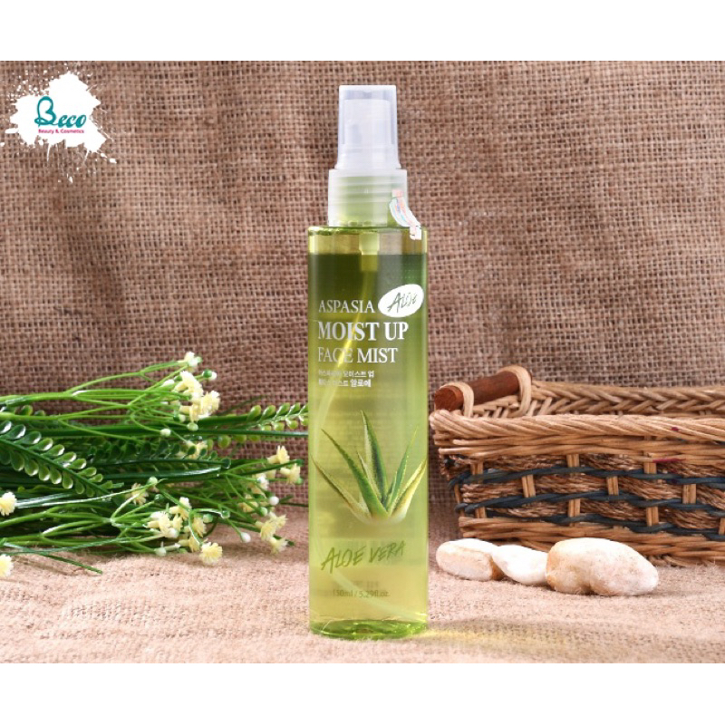 XỊT KHOÁNG NHA ĐAM ASPASIA MOIST UP FACE MIST ALOE