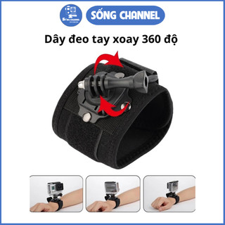 Dây đeo tay xoay được 360 độ cho Gopro, action camera