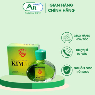 Dầu gió Kim Agi Hương thơm dịu nhẹ thư giãn - Chai 6ml