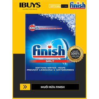 Muối rửa bát Finish chính hãng nhập khẩu Đức loại 1kg - 1.2kg - 2kg - 4kg