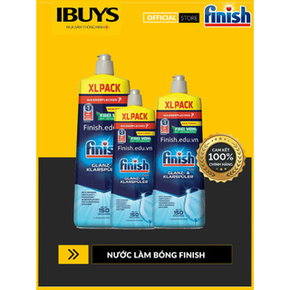 Nước làm bóng finish 1150ml, 800ml, 400ml dùng cho Máy rửa bát