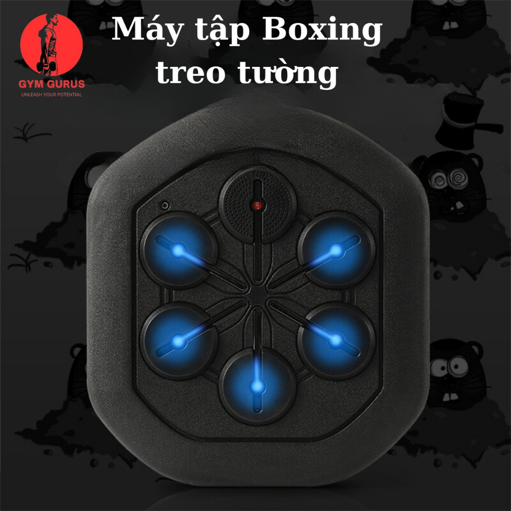 Máy đấm bốc âm nhạc thông minh boxing music bluetooth thế hệ mới 2023