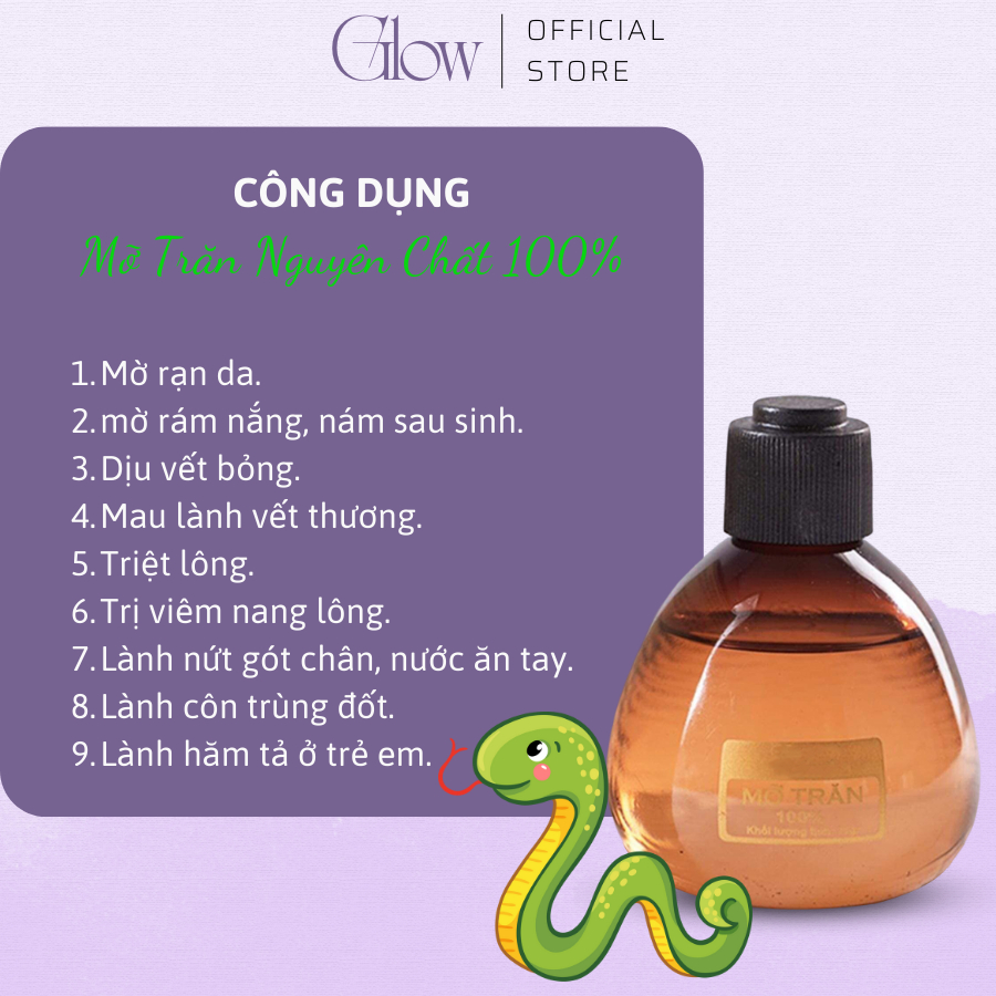 Set Nồi Nấu Sáp Wax Lông Pro Wax 100 GLOW WAXING +100gr Sáp Wax Lông + 75gr Mỡ Trăn Tặng Que Phết Sáp - 8582