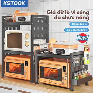 Kstook kệ lò vi sóng kệ bếp đa năng kệ đựng lò vi sóng 2/3 tầng