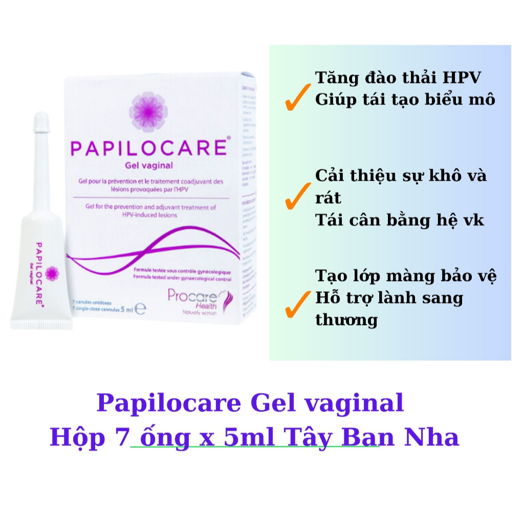 Gel phụ khoa tăng đào thải HPV Relactagel, phòng ngừa nhiễm khuẩn, khử mùi hôi, phục hồi và dự phòng sang thương