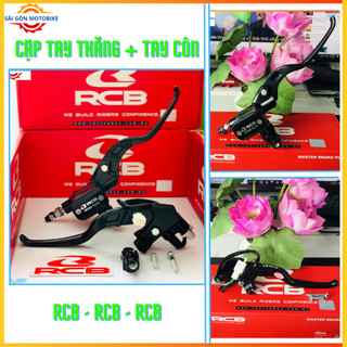 Cặp Tay thắng RCB bình dầu vuông gắn mọi dòng xe Tay côn&Tay số&Tay ga / Tay phanh RCB