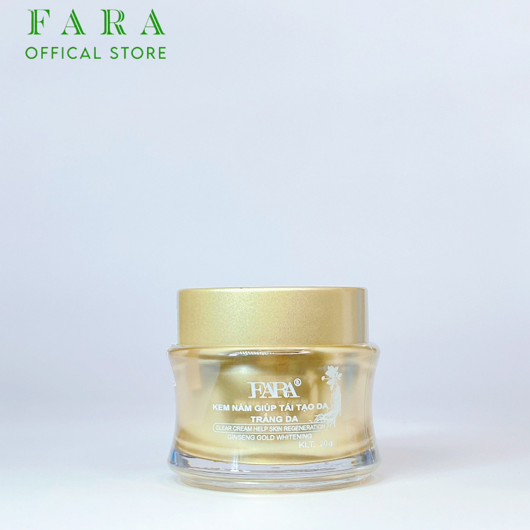 Combo Kem Sâm Dưỡng Trắng Ngừa Nám Fara 20g Và Sửa Rửa Mặt Fasaka 120g