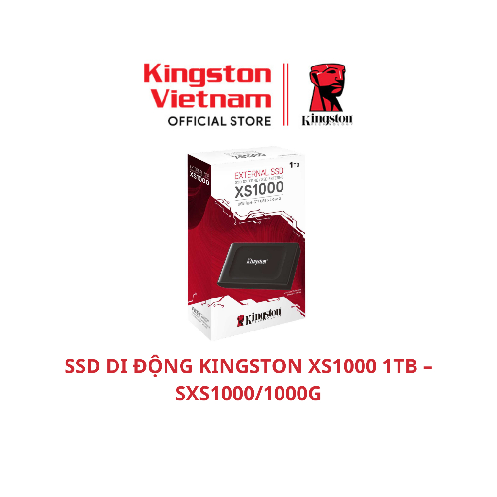 Ổ CỨNG SSD DI ĐỘNG KINGSTON XS1000  – SXS1000|1000G|2000G