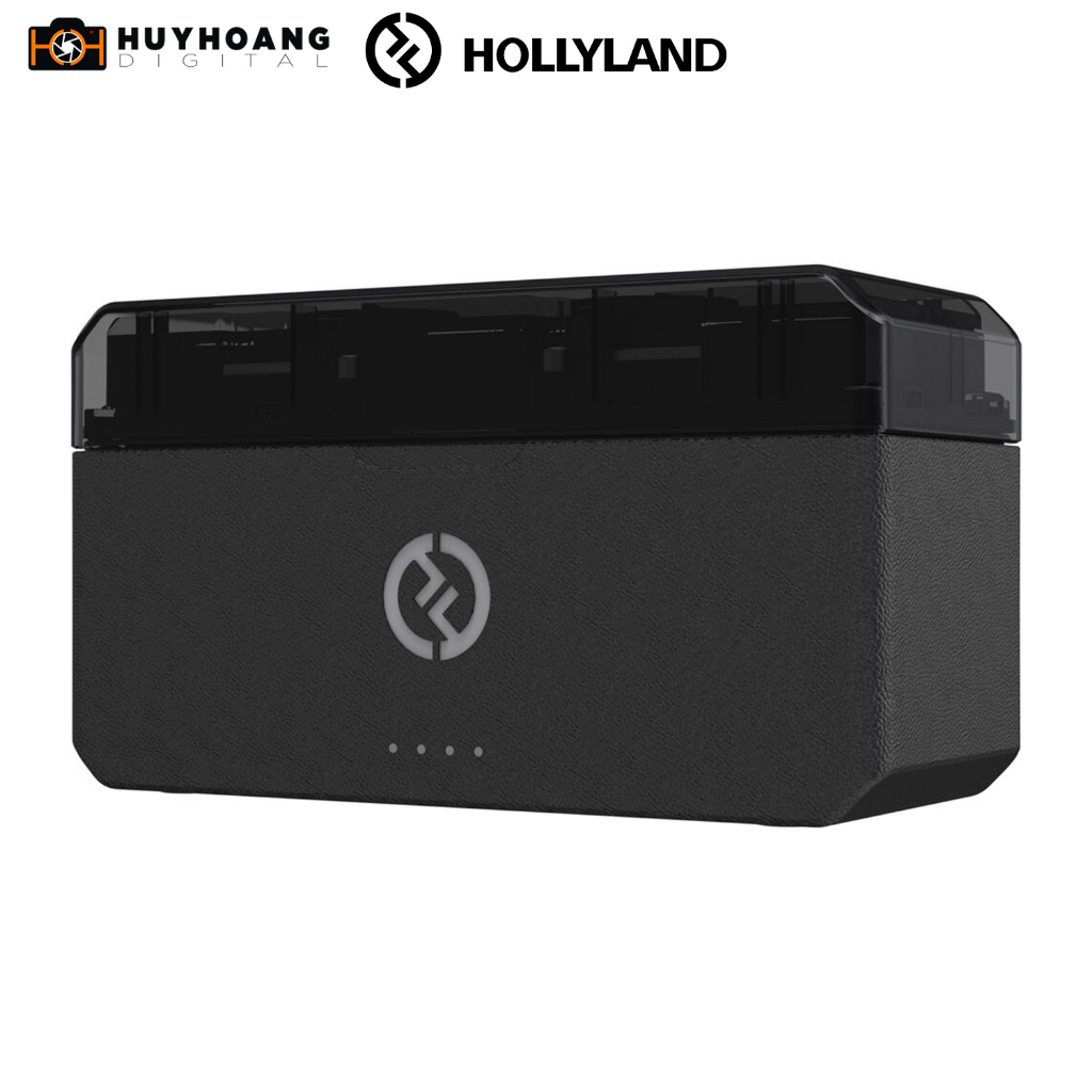 Microphone thu âm Hollyland LARK MAX Duo 2  - dùng cho điện thoại, máy ảnh