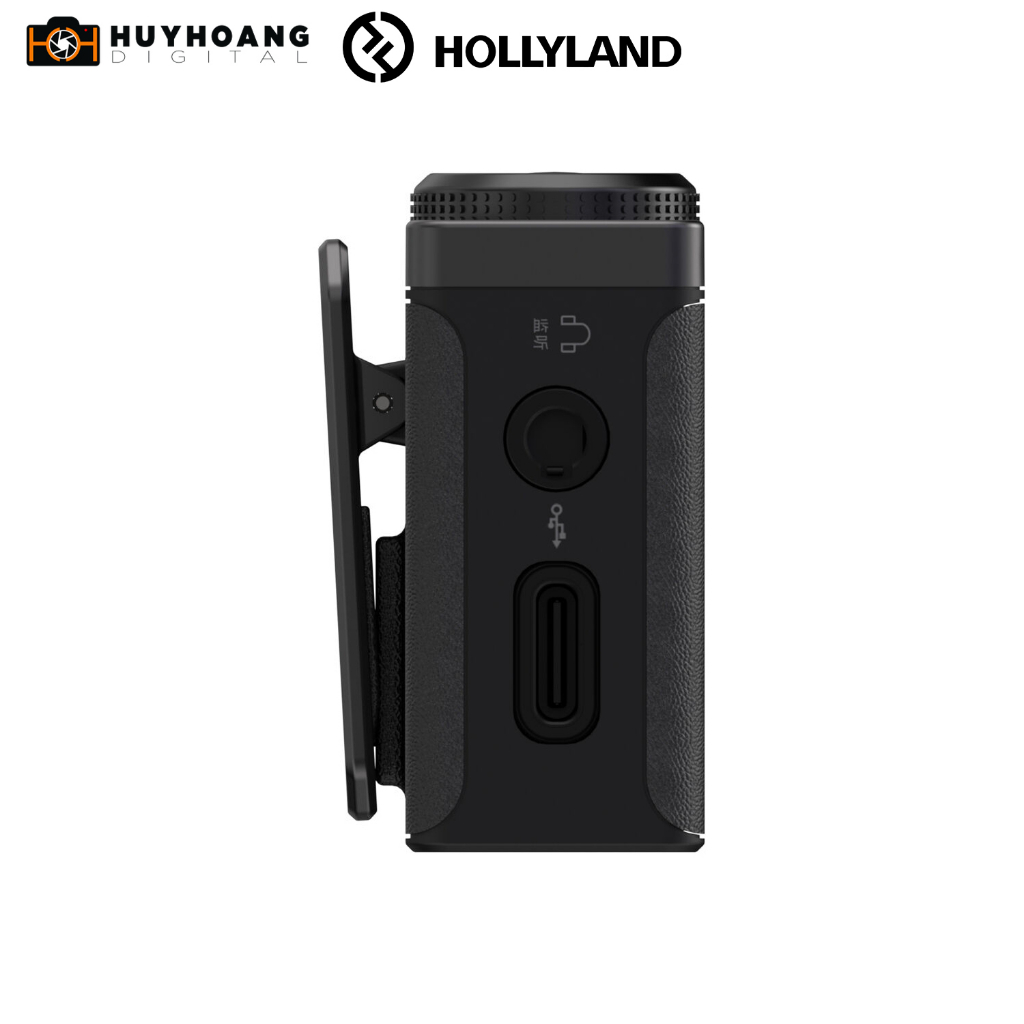 Microphone thu âm Hollyland LARK MAX Duo 2  - dùng cho điện thoại, máy ảnh